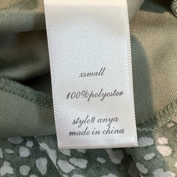 NWT Altar’d State Anaya Dress, Size XS, Sage Green - Picture 7 of 7